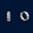 #AR141 - Ear Cuff Exagonal De Plata - MI2.3