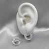 #ARR114 - Arracada Diamantado Aleatorio Plata - ZC3.8