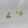 #B10136 - Broquel Colibrí Oro 10K