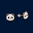 #B10143 - Broquel De Oso Panda De Oro10K
