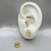 #B10253 - Broquel Medusa Tipo Versace Oro 10K