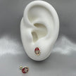 #BR127 - Broquel Mario Bros Esmaltado Plata - BE