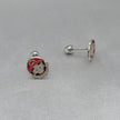 #BR127 - Broquel Mario Bros Esmaltado Plata - BE