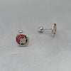 #BR127 - Broquel Mario Bros Esmaltado Plata - BE