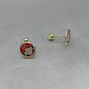 #BR127 - Broquel Mario Bros Esmaltado Plata - BE