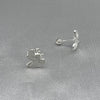 #BR188 - Broquel Mariposa Diamantado Plata - E19