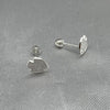 #BR196 - Broquel Pez/Pescado Plata - BBF