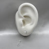 #BR274 - Broquel Con Zirconia Plata - BR
