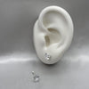 #BR274 - Broquel Con Zirconia Plata - BR