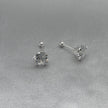 #BR274 - Broquel Con Zirconia Plata - BR