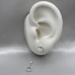 #BR274 - Broquel Con Zirconia Plata - BR