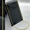#C10170 - Cadena Brill/Ancla Oro 10K - 030 - 1 mm - H02/1.5