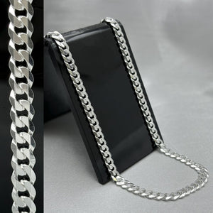 #CAD101 - Cadena Cubana Plata - 120 - 5 mm - CAD19.5