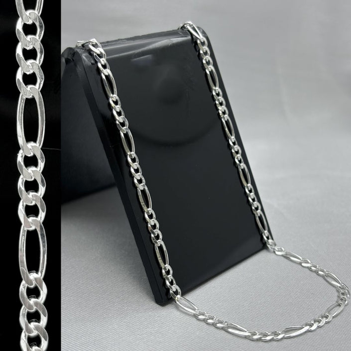 #CAD103 - Cadena Cartier De Plata - 080 - 3 mm - CAD7.7