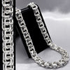 #CAD170 - Cadena Tejido Chino Plata - 9 mm - CE93.5