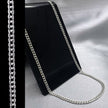 #CAD278 - Cadena Doble Rombo Plata - 050 - 3 mm - CAD6.6