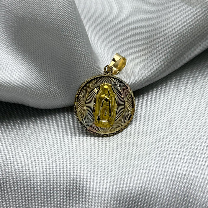 #D10174 - Dije/Medalla Virgen De Guadalupe De Oro 10k - J01/1.6gr