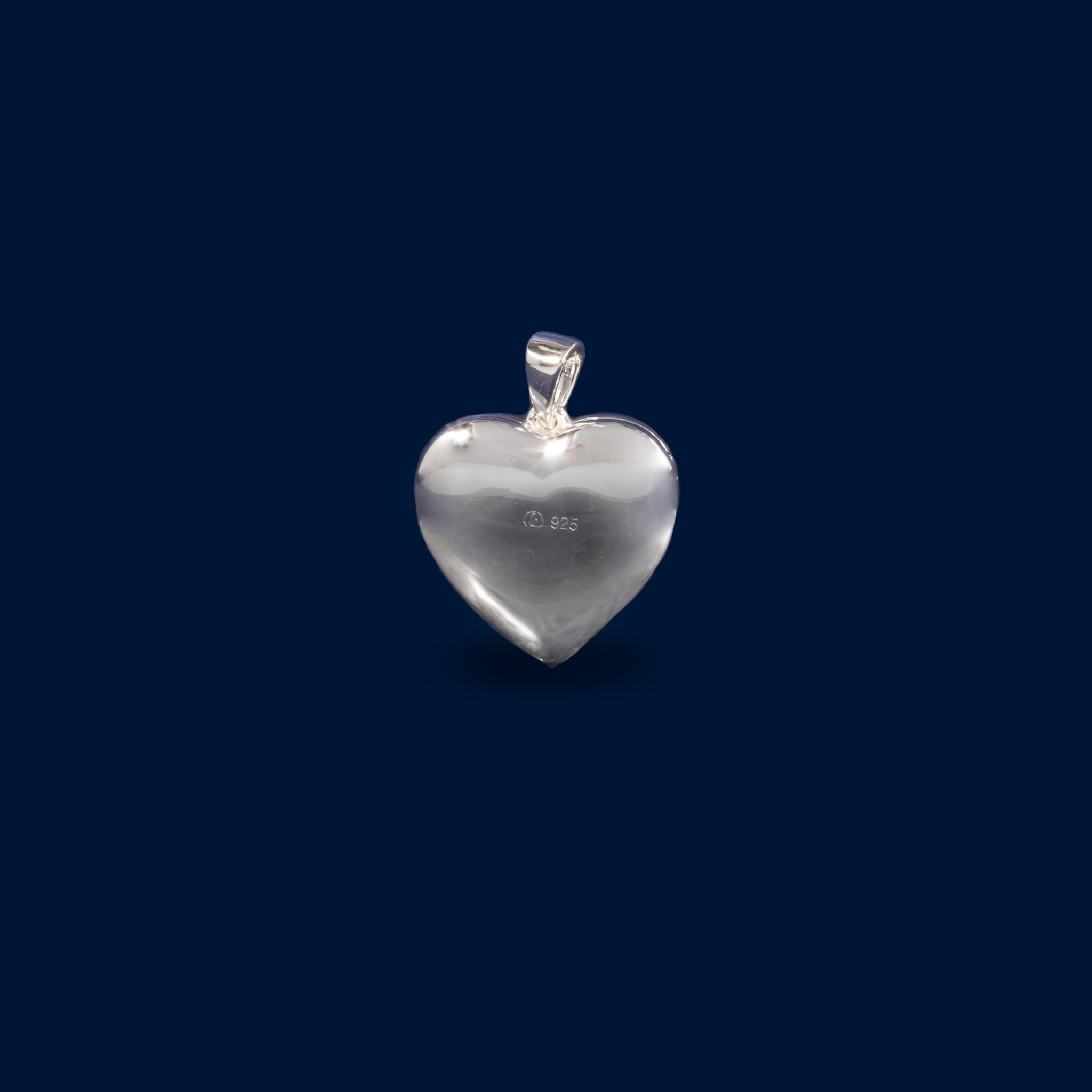 #D196 - Dije/Relicario De Corazón De Plata - MI3.6