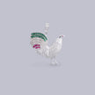 #D541 - Dije Gallo De Plata - IC14.5