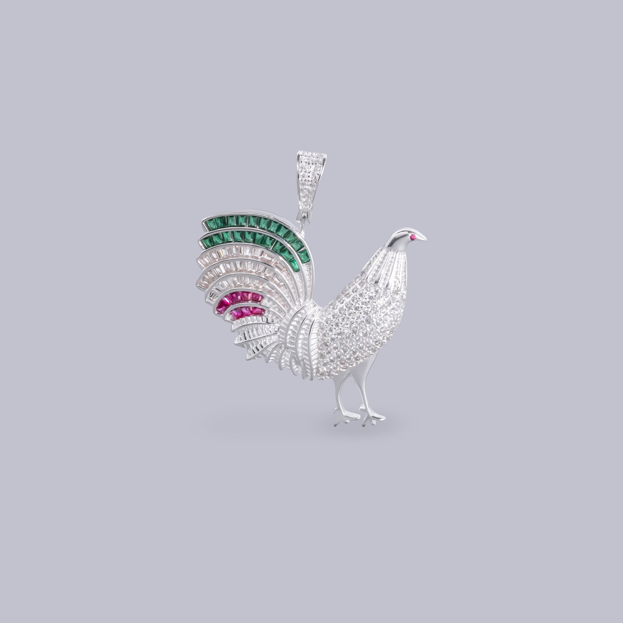 #D541 - Dije Gallo De Plata - IC14.5