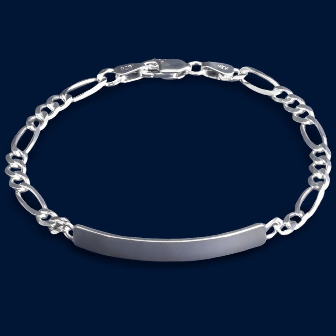 #ESC120 - Esclava Cartier Plata - 100 - 4 mm - CE5.1