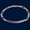 #ESC120 - Esclava Cartier Plata - 100 - 4 mm - CE5.1