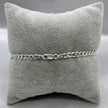 #ESC252 - Esclava Barbada Plata - 4 mm - 100 - A06/6.9