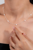 #G229 - Gargantilla De Perlas De Plata - MI3.1