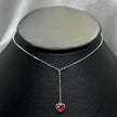 #G233 - Gargantilla De Corazón De Plata - IP2.0