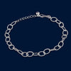#PA328 - Pulsera Cadena De Plata - MI3.9