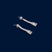 #J104 - Juego De Gargantilla Y Aretes Con Zirconia  Plata - IC20.8