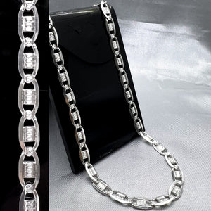 #CAD277 - Cadena Gucci Pave Diamantada De Plata - 100 - 4 mm - CAD13.9