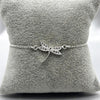 #PA172 - Pulsera Libélula Con Piedra Zirconia Plata - ZC3.6