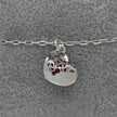 #PA217 - Pulsera Niña Y Niño Corazón Piedra Zirconia Plata - LL2.7