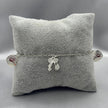 #PA217 - Pulsera Niña Y Niño Corazón Piedra Zirconia Plata - LL2.7