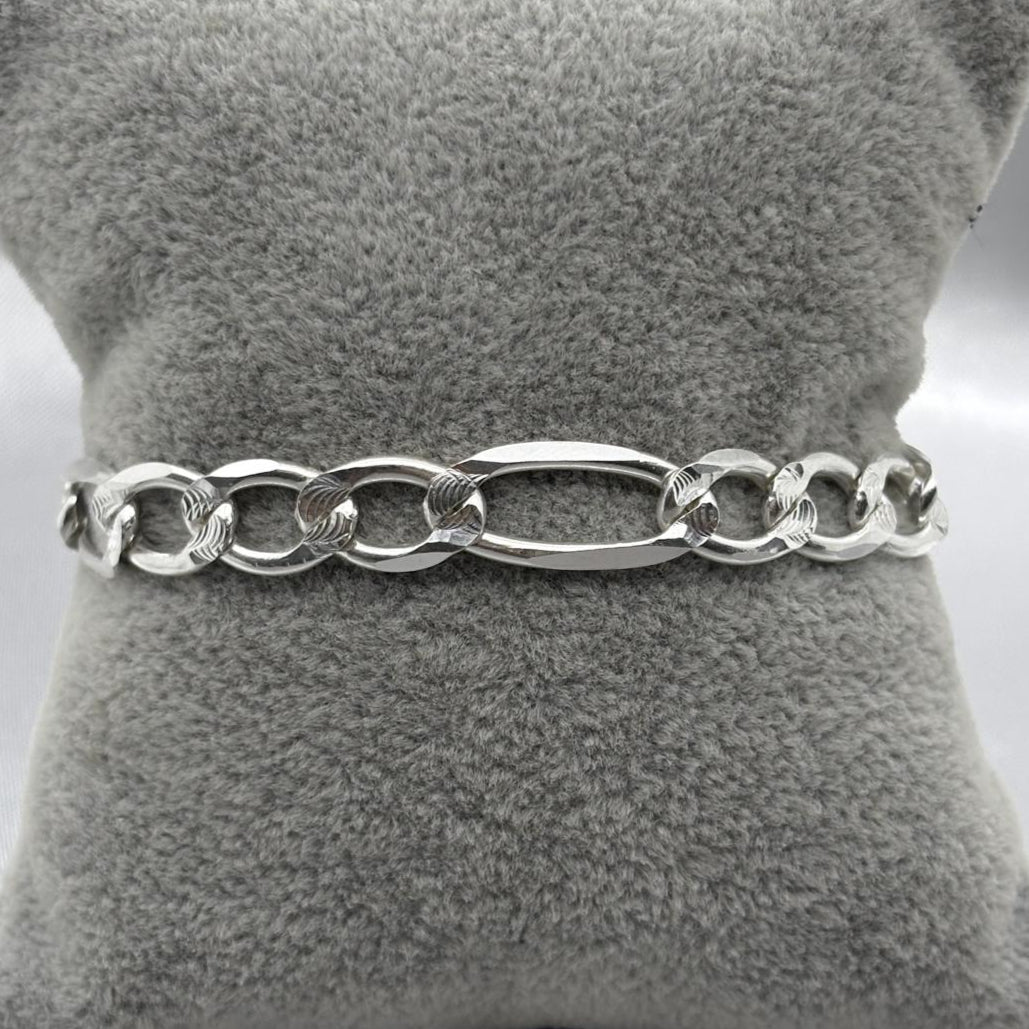 #PO105 - Pulso Cartier Diamantado Plata - 200 - 8 mm - CE17.0