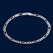 #PO111 - Pulso De Plata Cartier Diamantado - 100 - 4 mm - CE3.9