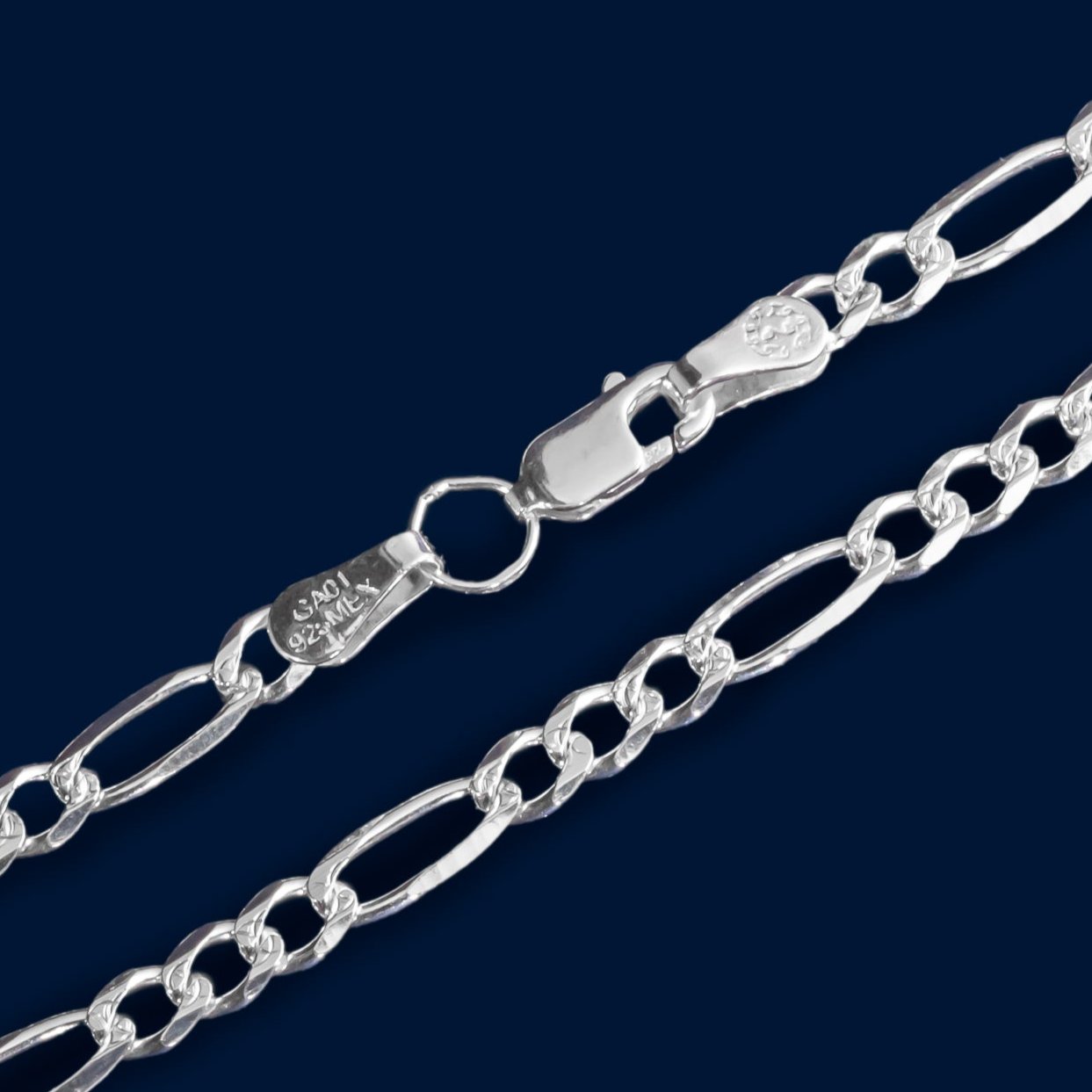 #PO111 - Pulso De Plata Cartier Diamantado - 100 - 4 mm - CE3.9