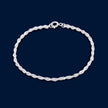 #PO119 - Pulso Torsal  Plata - 050 - 2mm - CE2.8