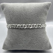 #PO128 - Pulso Monaco Piedra Zirconia Baño Rodio/Plata - 6 mm - MI14.1