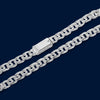 #PO201 - Pulso Tejido Chino Plata - 6 mm - CE15.5