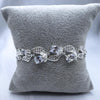 #PA308 - Pulsera De Hojas Con Flores De Piedra - AI11.0
