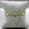 #PA10106 - Pulsera Tipo Van Cleef De Oro 10K -  J21/4.4