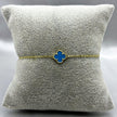 #PA10108- Pulsera Tipo Van Cleef De 1 Trébol De Oro 10K - J21/1.9