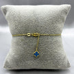 #PA10108- Pulsera Tipo Van Cleef De 1 Trébol De Oro 10K - J21/1.9