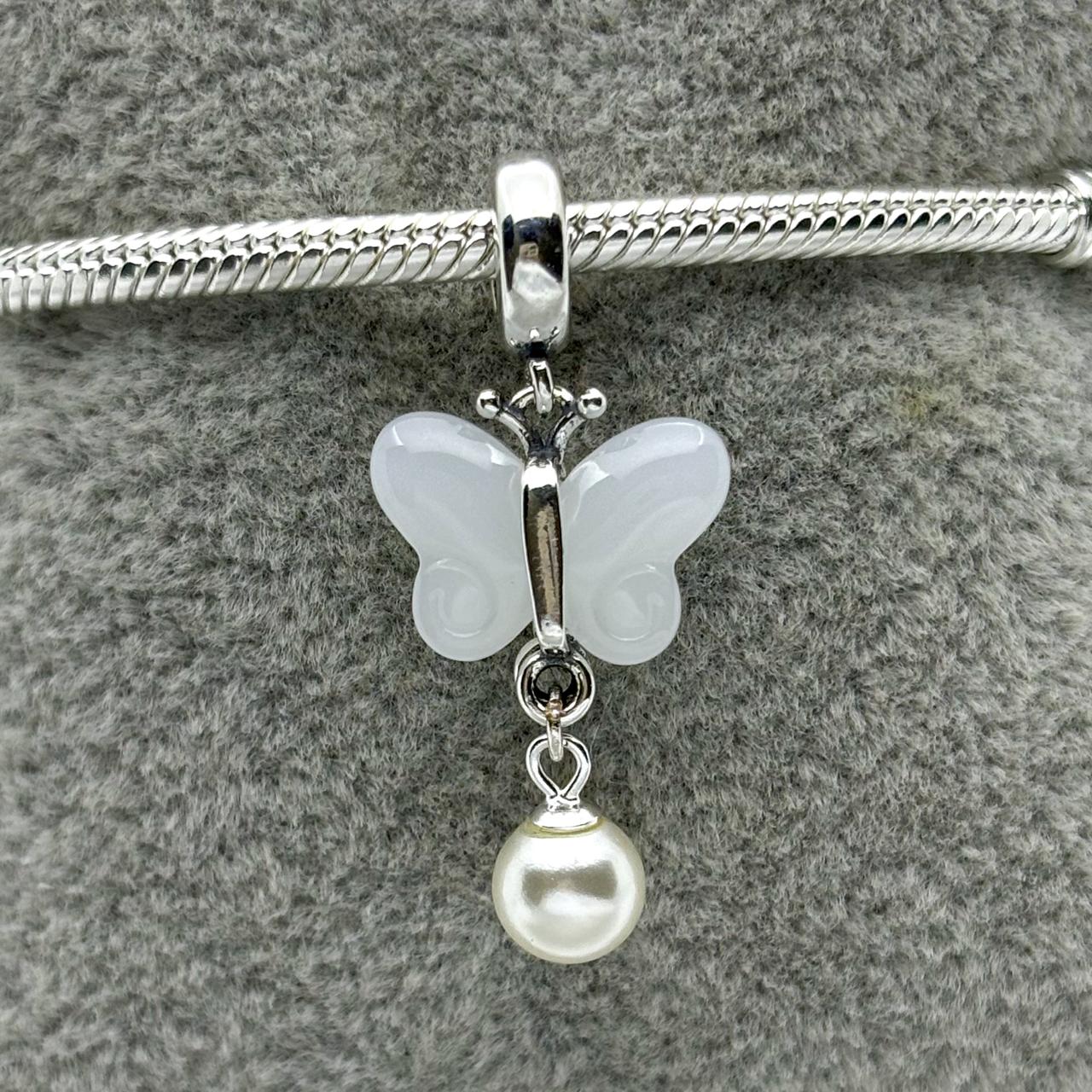 #PAN450 - Charm Mariposa Con Perla - IC3.0