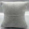 #PO203 - Pulso Doble Rombo Plata - 040 - 3 mm - CE1.6