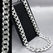 #CAD180 - Cadena Cubana Plata - 200 - 8mm - A04/60.7