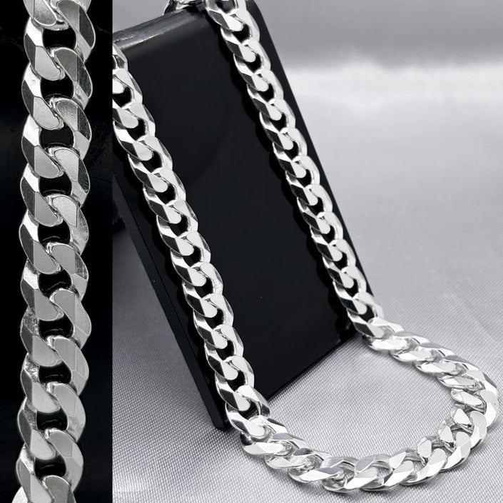 #CAD180 - Cadena Cubana Plata - 200 - 8mm - A04/60.7