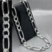 #CAD169 - Cadena Cartier Diamantada Plata - 200 - 8 mm - CAD49.0